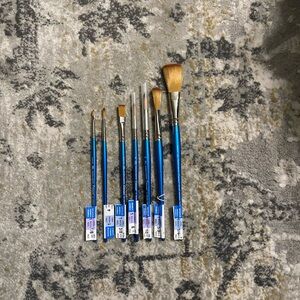 Winsor & Newton Cotman Watercolor Paint Brush Bundle #4 (7)